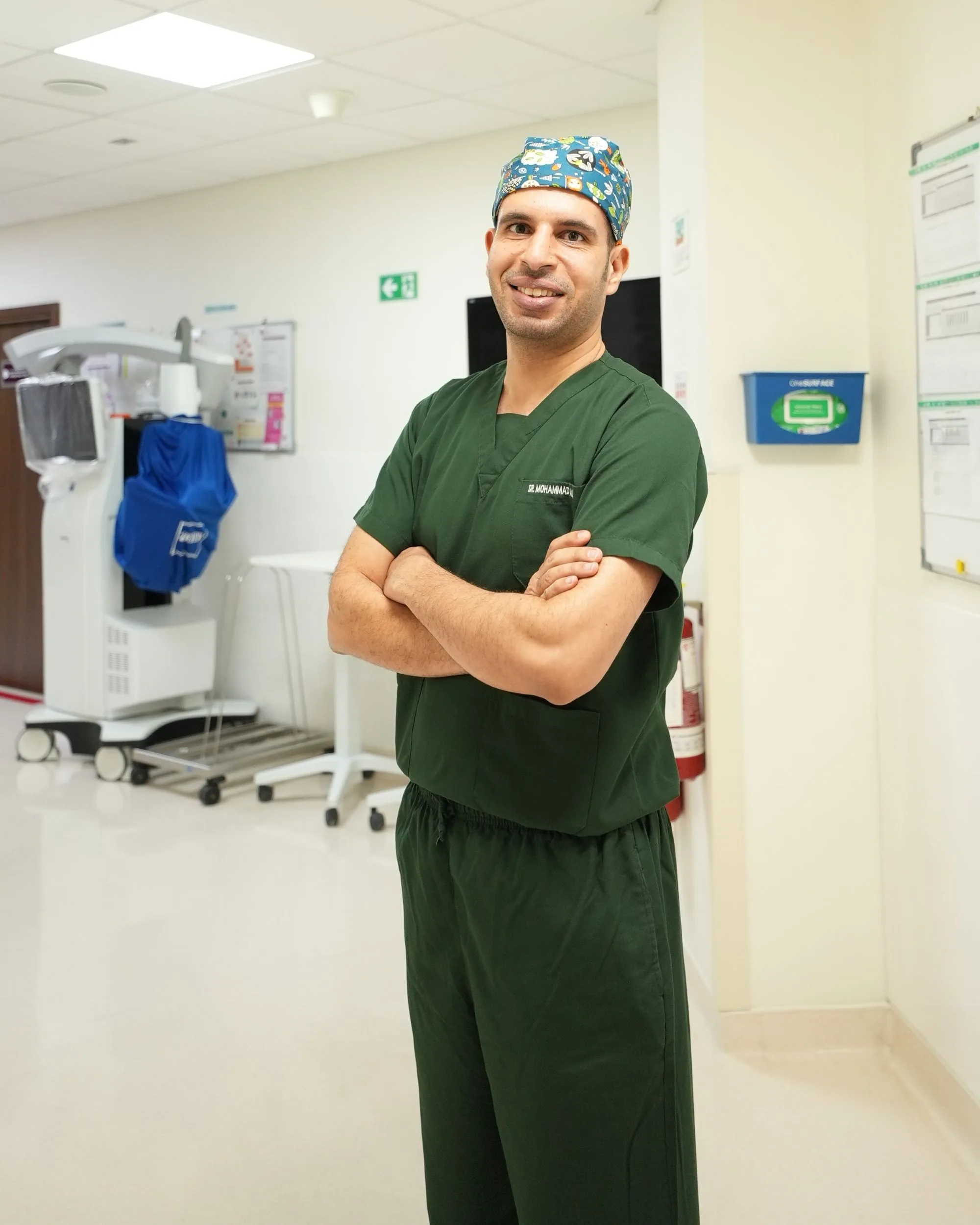 Dr. Mohamed Ali, fellowship-trained hand and wrist surgeon in Dubai