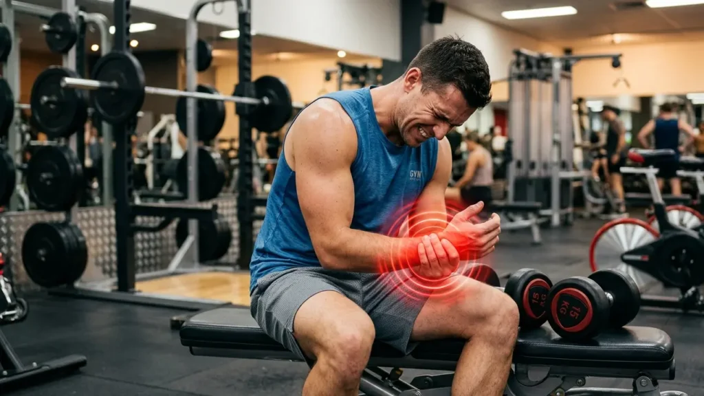 common symptoms of sports injuries