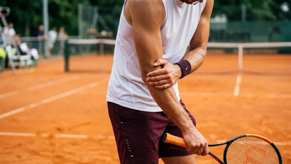 tennis elbow pain location